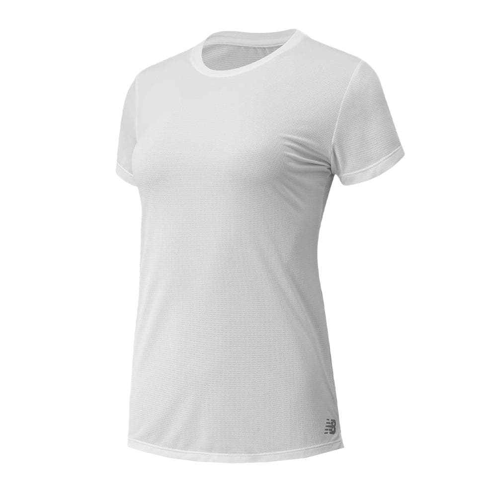 T-shirt Blanc Femme New Balance Core Run 1