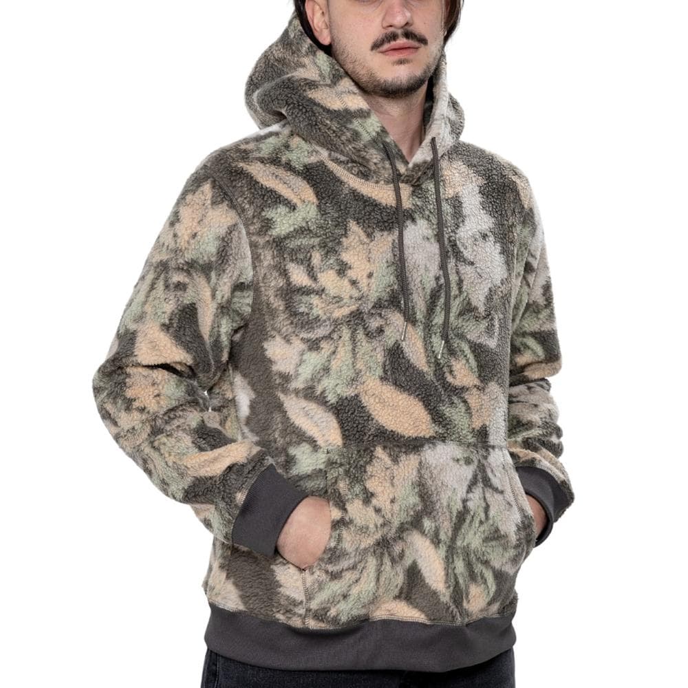 Sweat à capuche Kaki Homme Only & Sons Emilio Pinstripe 1