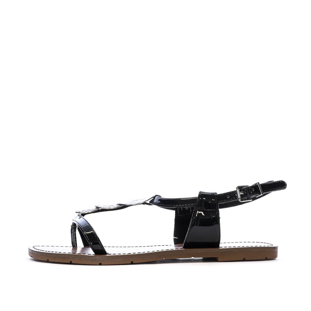 Sandales Noires Femme Chattawak PIPA 1