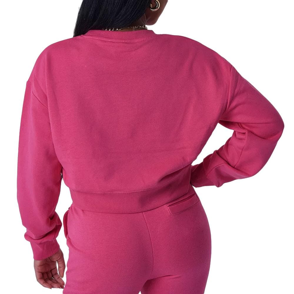 Sweat Rose Fushia Femme Project X Paris F212103 2