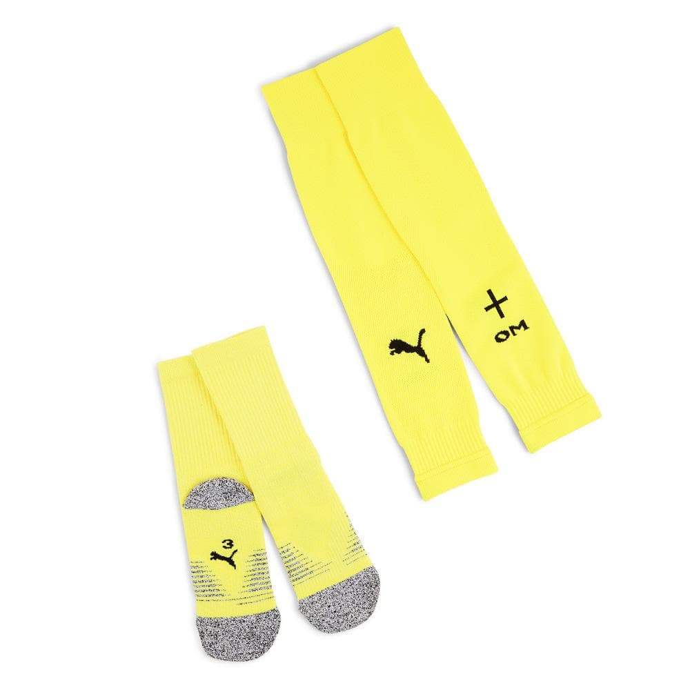 OM Chaussettes Jaune Homme Puma Team Plain Socks Promo 1