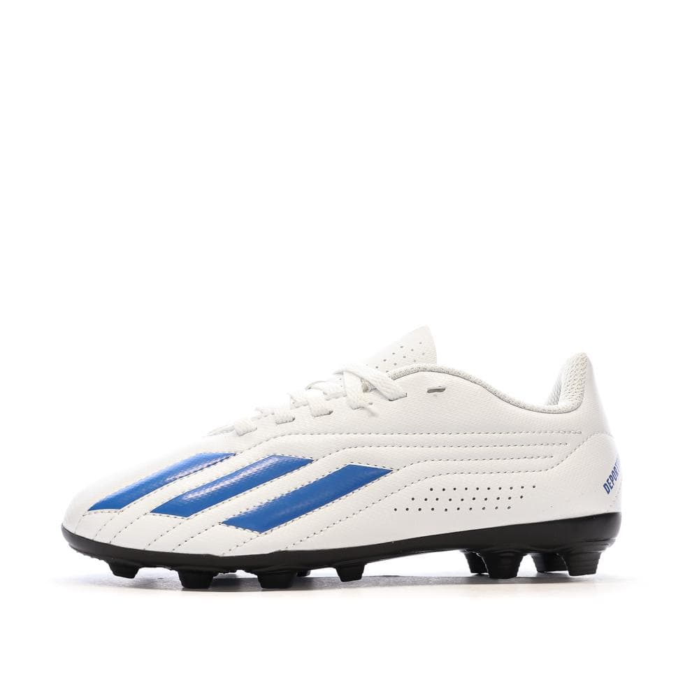 Chaussures de foot Blanc/Bleu Garçon Adidas Deportivo Ii Fxg J 1
