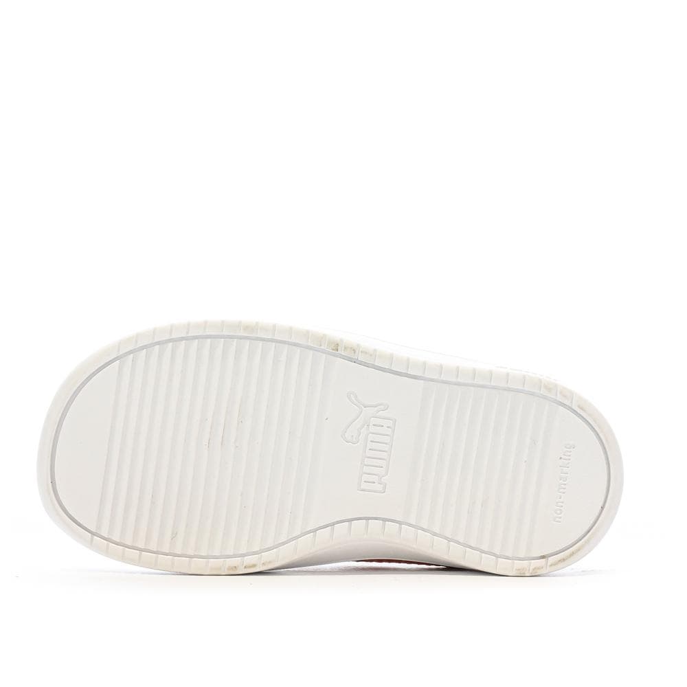 Baskets Blanc/Rouge Fille/Garçon Puma Rickie 5