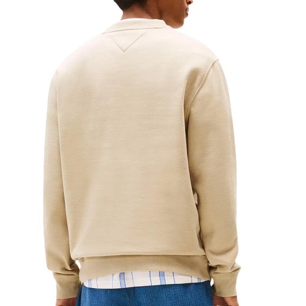 Sweat Beige Homme Tommy Hilfiger Reg Flag Crews 2