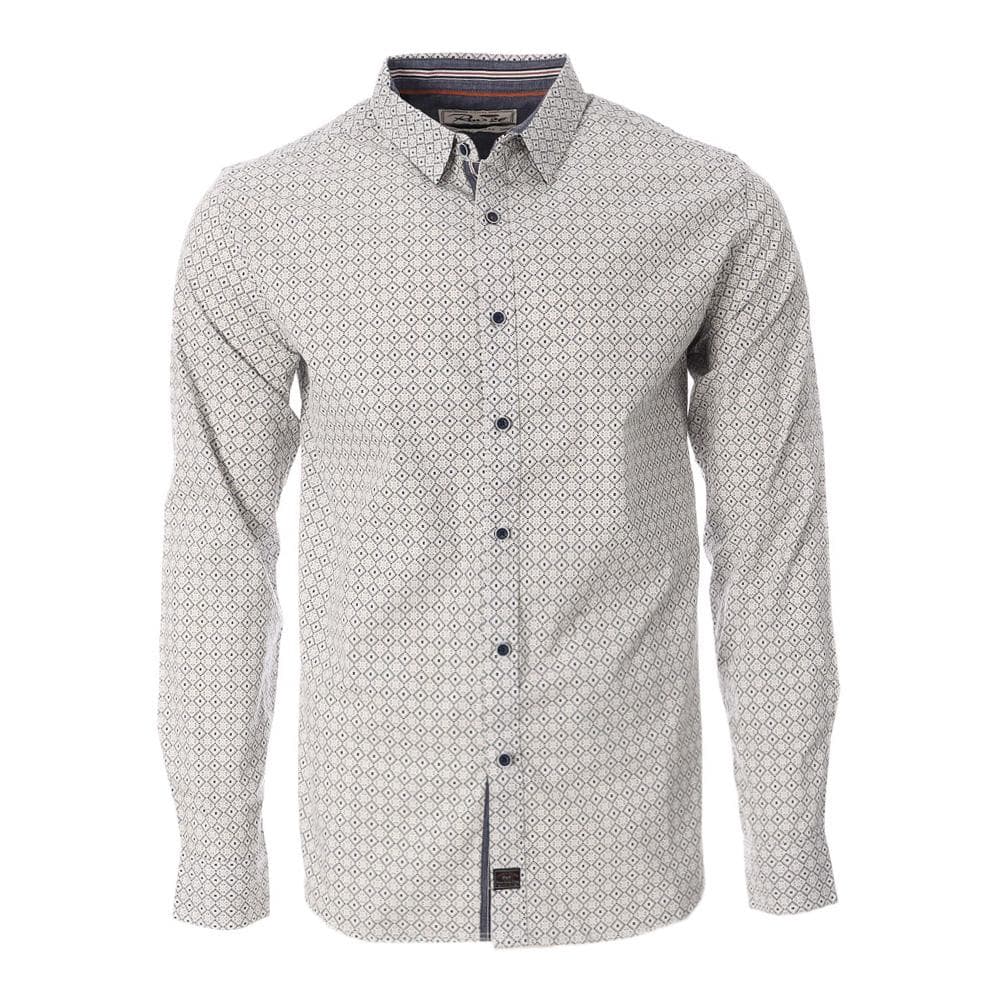Chemise Grises à Motifs Homme RMS26 4773 1