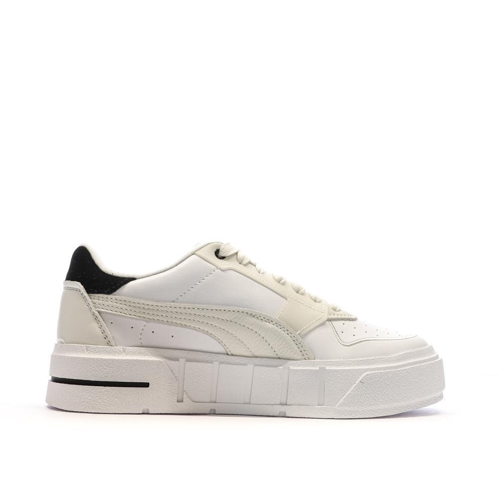 Baskets Blanches/Ecru Femme Puma Cali Court Pure 2