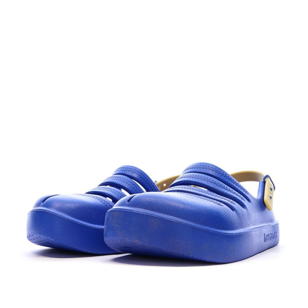 Sandales Bleu/Jaune Garçon/Fille Havaianas Clog 6