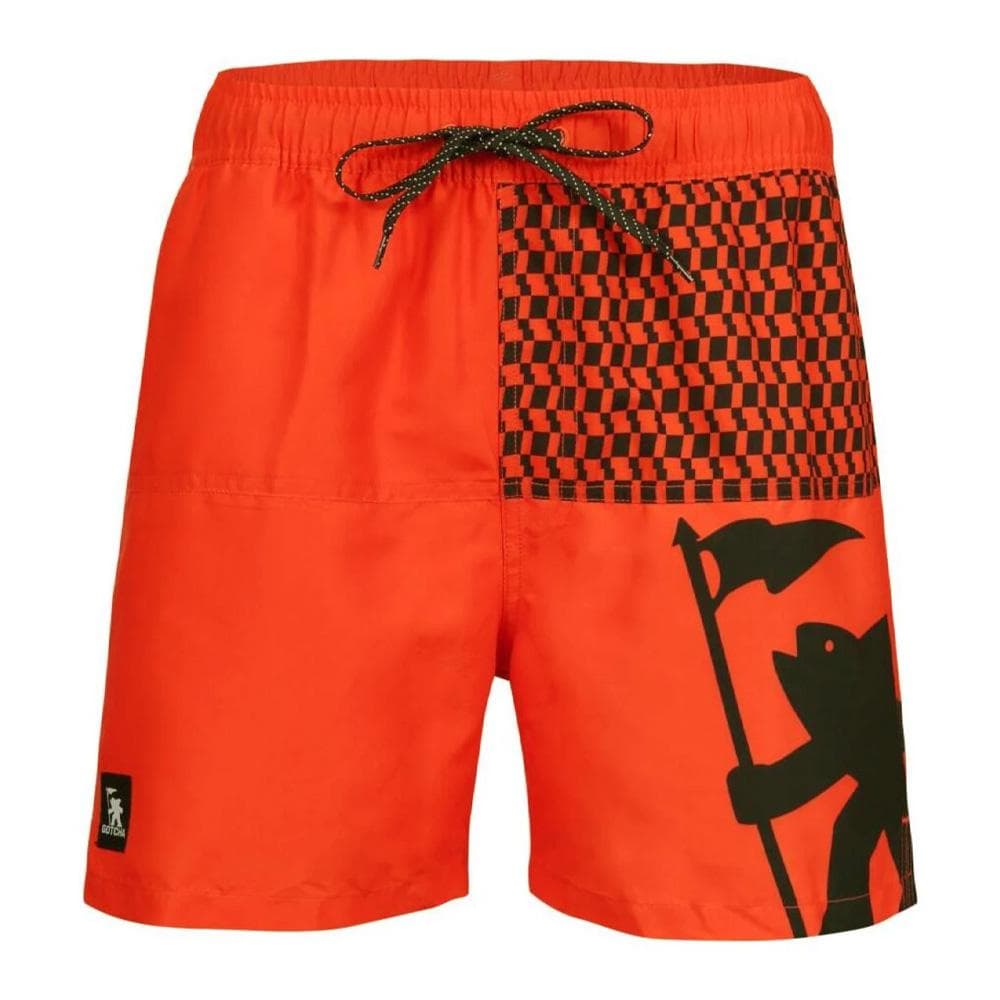 Short de Bain Rouge/Noir Homme Gotcha 963500 1