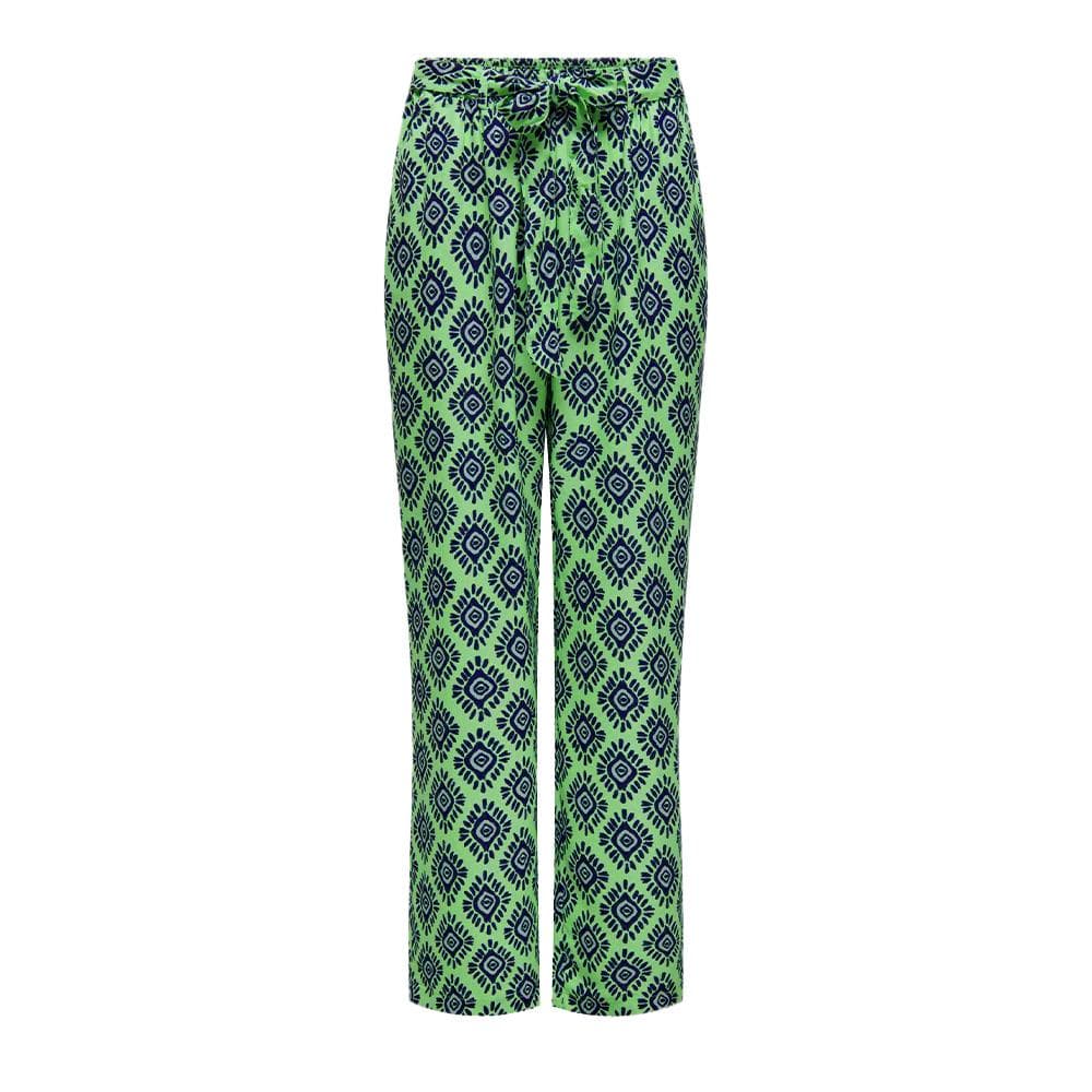 Pantalons fluide Vert Femme Only Palazzo 1