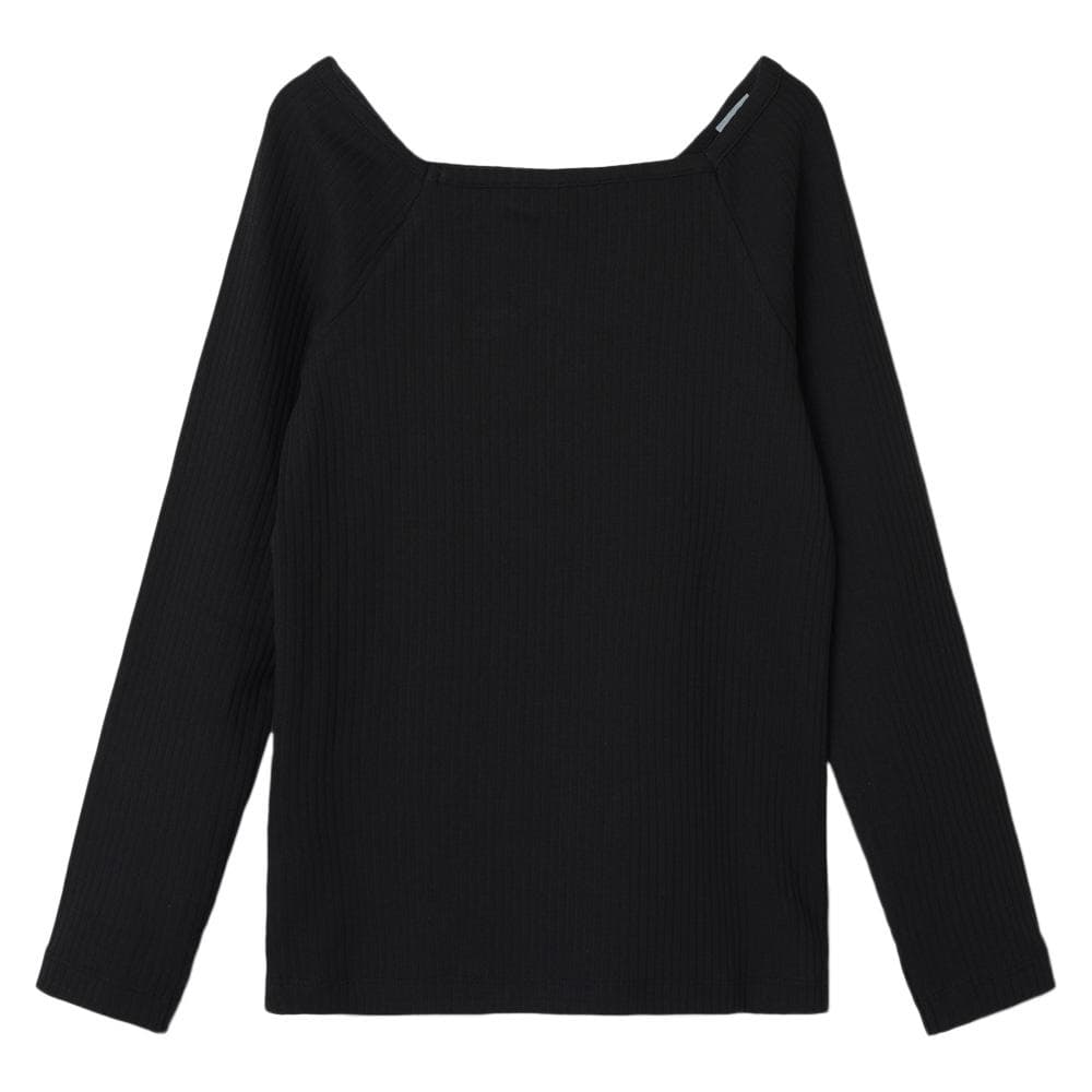 T-shirt Manches Longues Noir Fille Name it Fotilia 2