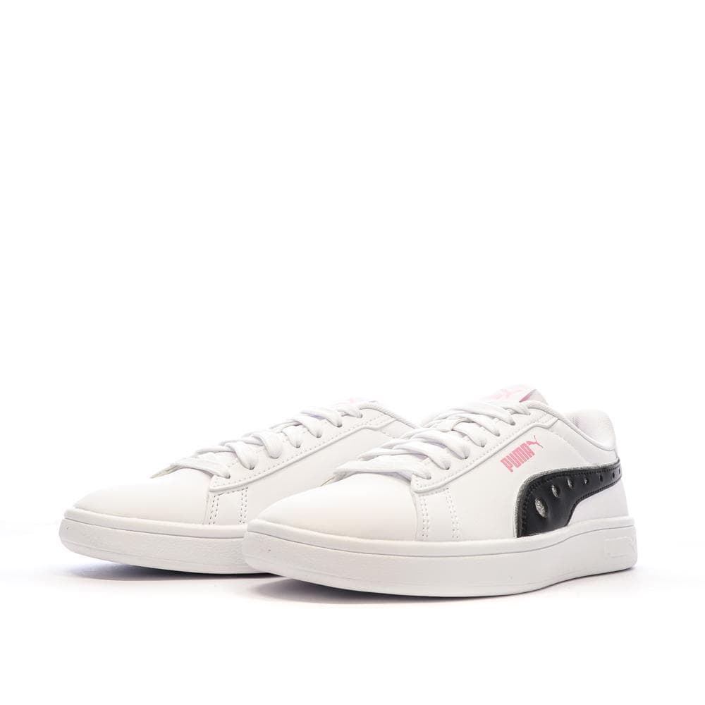 Baskets Blanc/Noir Fille Puma Smash 3.0 Dance Party 6