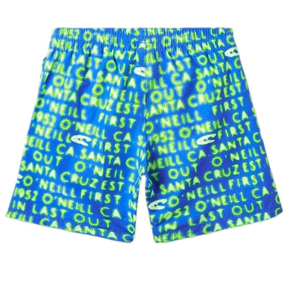 Short de bain Bleu/Vert Garçon O'Neill Calis 2