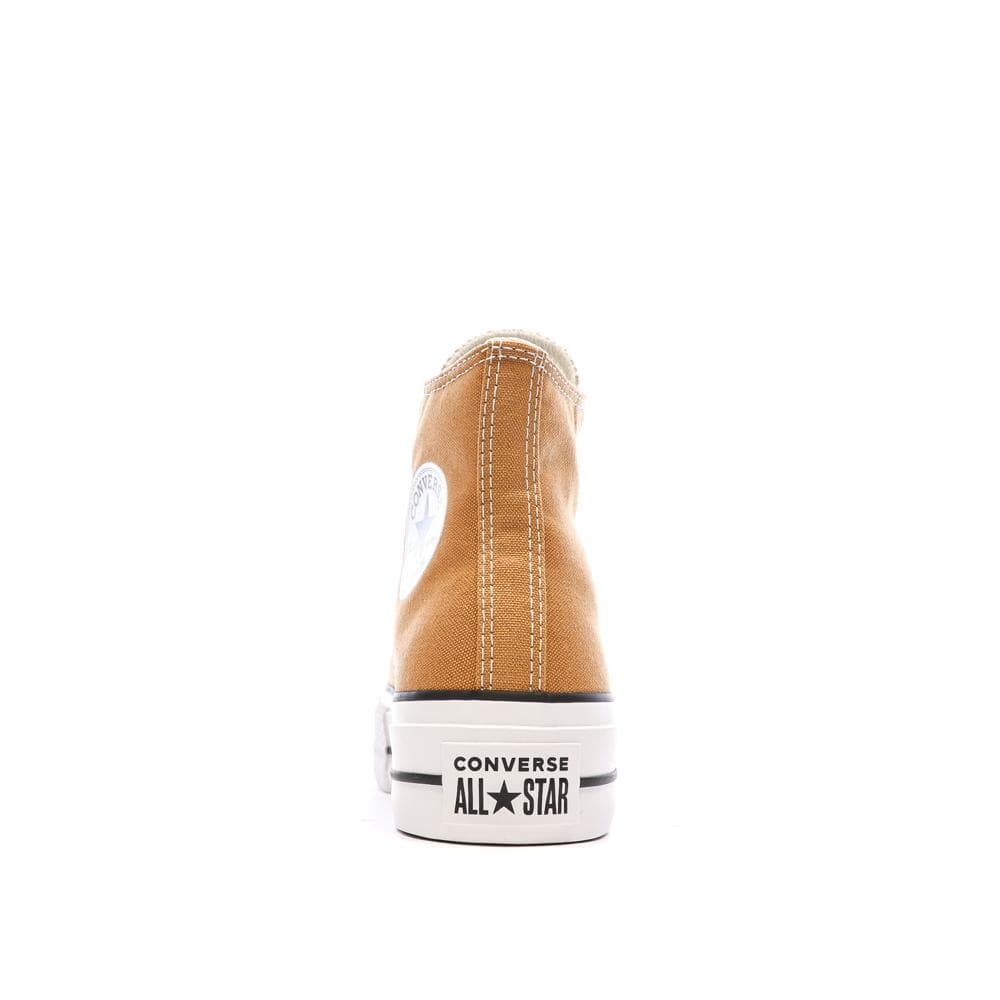 Baskets Jaune Converse Femme Chuck Taylor All Star Lift 3