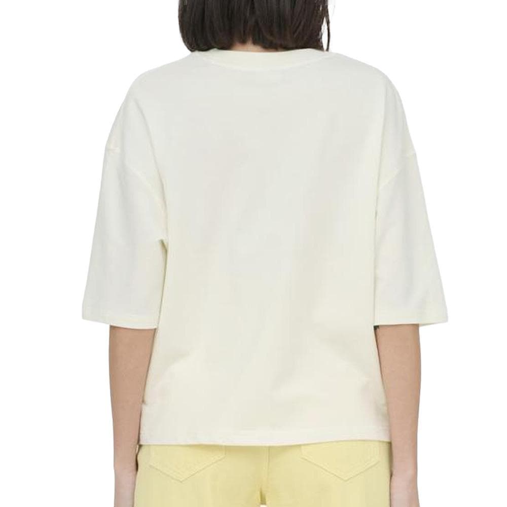 T-Shirt Blanc/Jaune Femme JDY Kaja 2