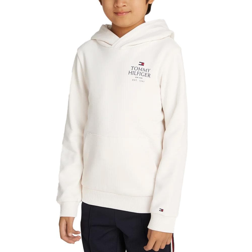 Sweat Blanc Garçon Tommy Hilfiger Puff 1