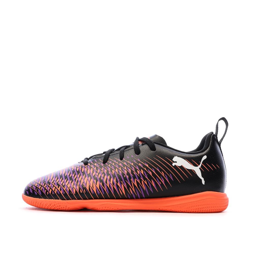 Chaussures de Foot Noir/Violet Junior Puma Future 8 Play IT Jr 1
