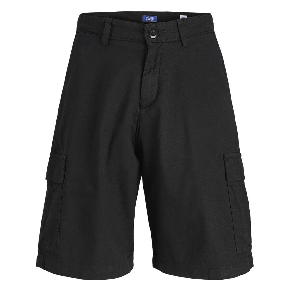 Short Cargo Noir Garçon Jack & Jones X Fctry 3