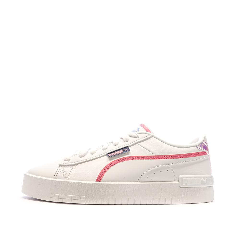 Baskets Blanches/Roses Fille Puma Jada 1