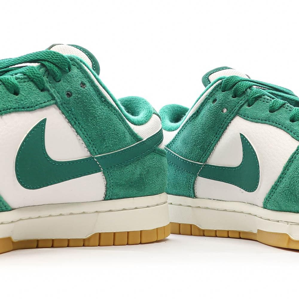 Baskets Blanches/Vertes Homme Nike Dunk Low 7