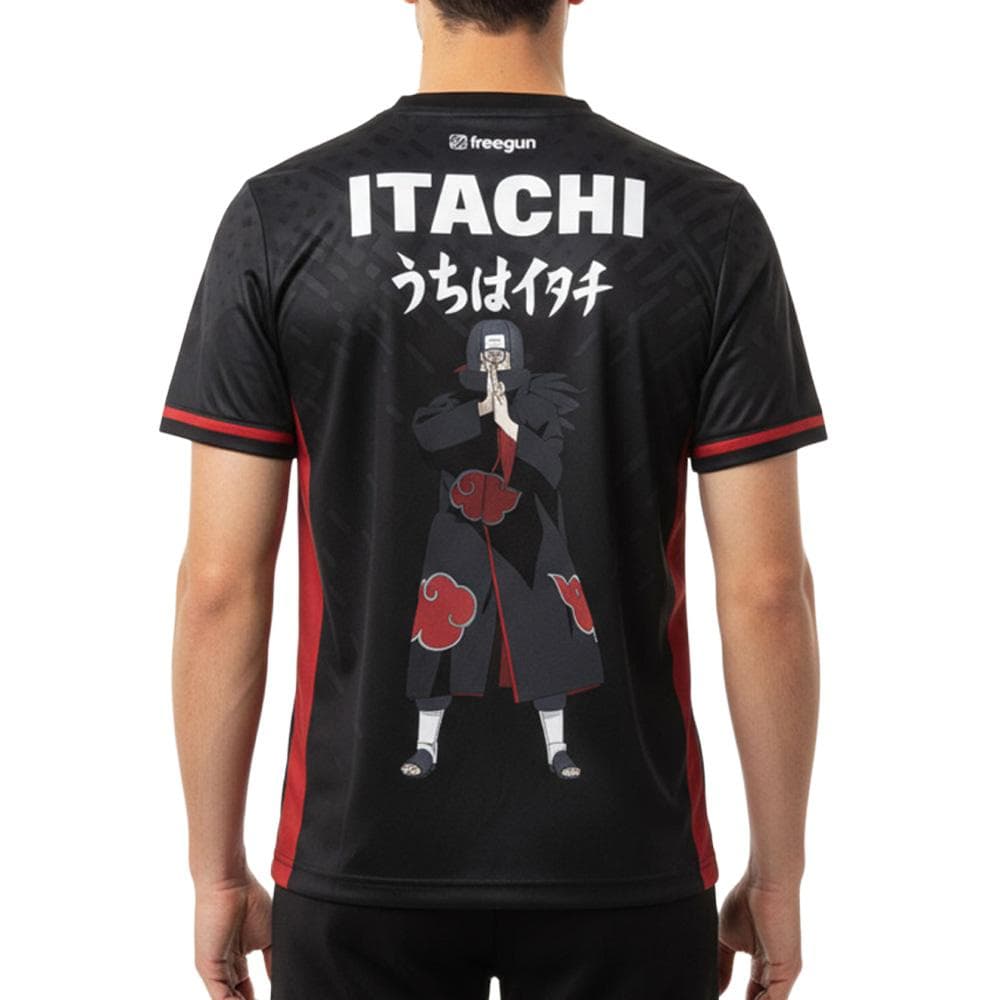 T-shirt Microfibre Noir homme Freegun Naruto Shippuden Itachi 2