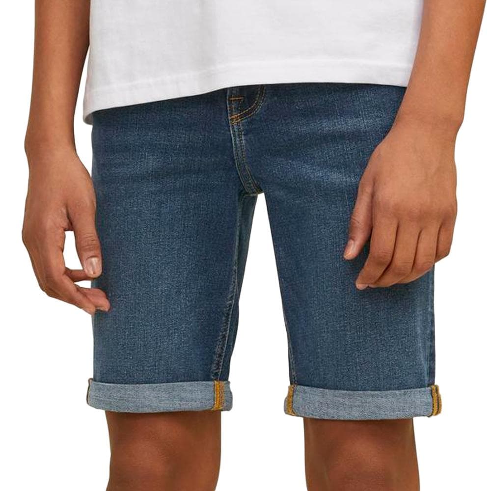 Short en Jean Bleu Brut Garçon JACK & JONES Rick Original 1