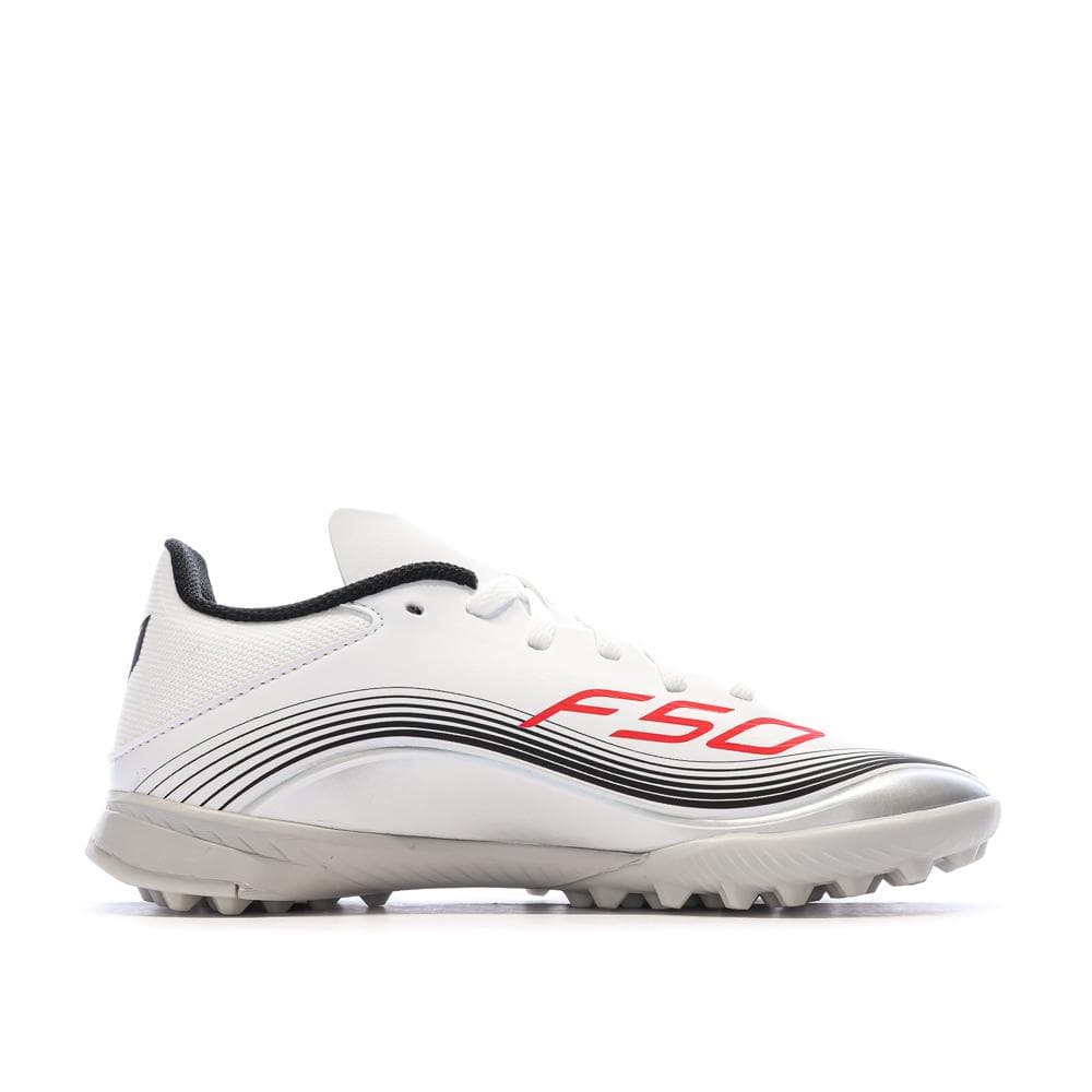 Chaussures de Foot Blanc Junior Adidas F50 Messi League TF 2