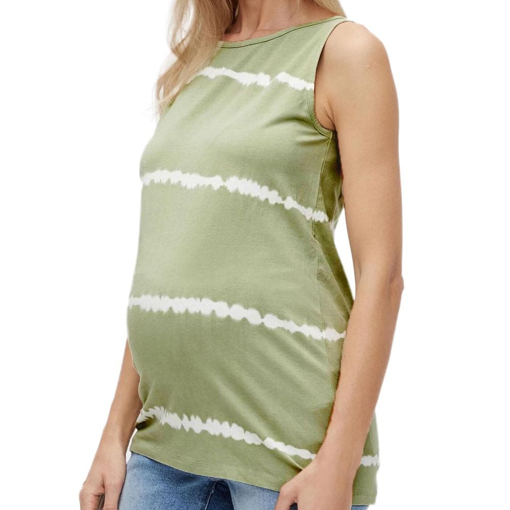 Débardeur de Grossesse Vert Femme Mamalicious Nalia 1