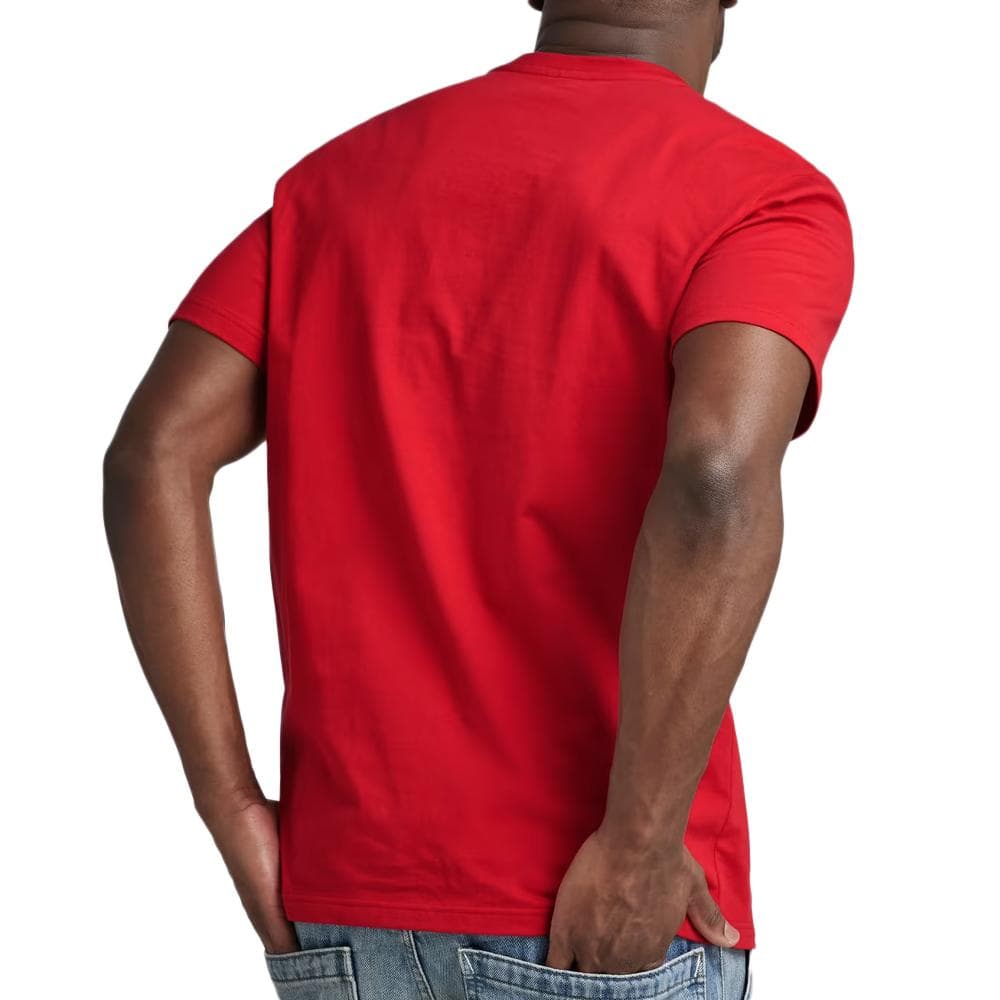 T-shirt Rouge Homme G-Star Chest D23712 2