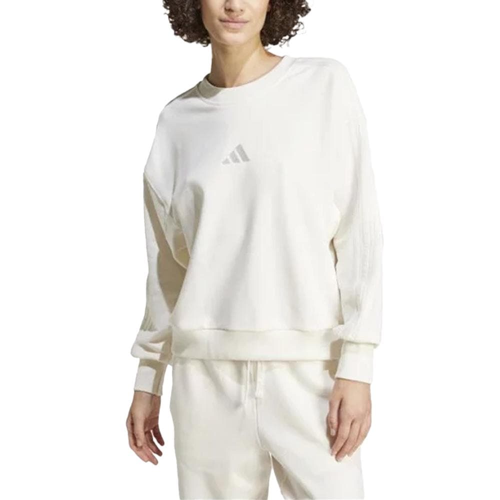 Sweat Blanc Femme Adidas IW1132 1