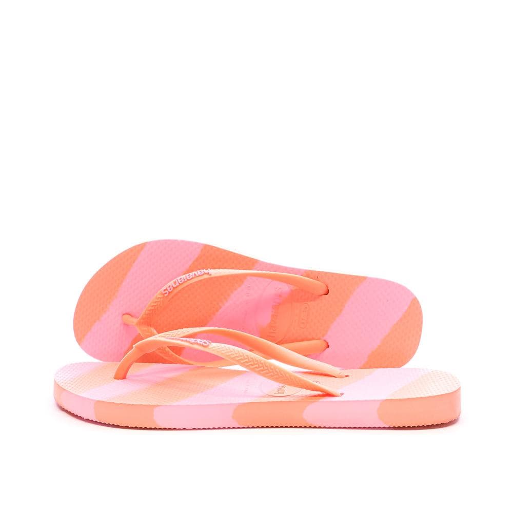 Tongs Rose/Orange Femme Havaianas Infrad 1