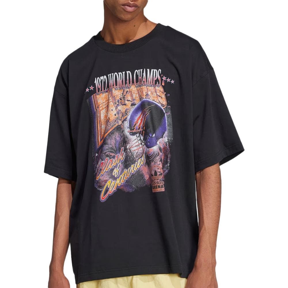 T-Shirt Noir Homme Adidas Graphic JY6297 1