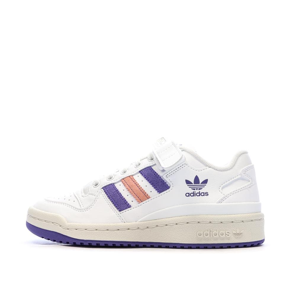 Baskets Blanches Fille Adidas Forum Low 1