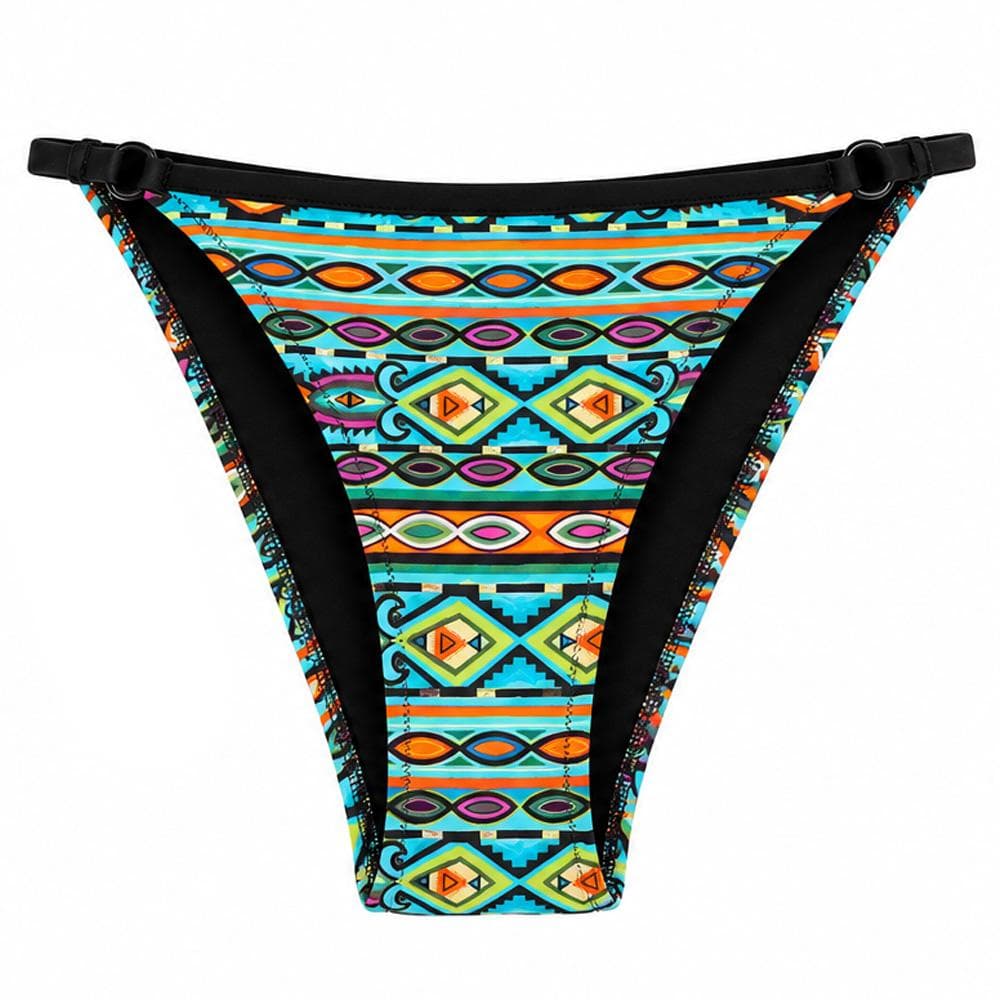 Bas De Maillot de Bain Turquoise/Noir Grain de Sable Kim 1