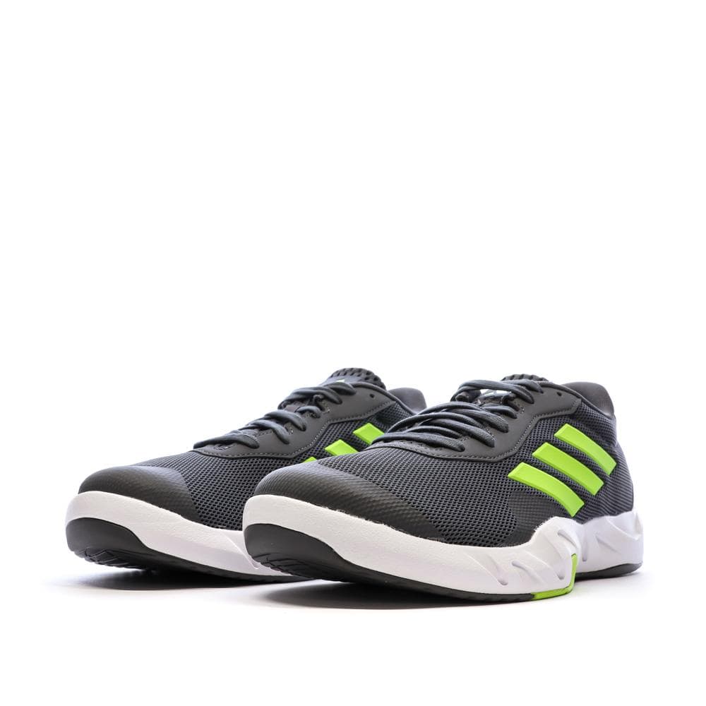 Chaussures de Running Grises/Vertes Homme Adidas Amplimove 6