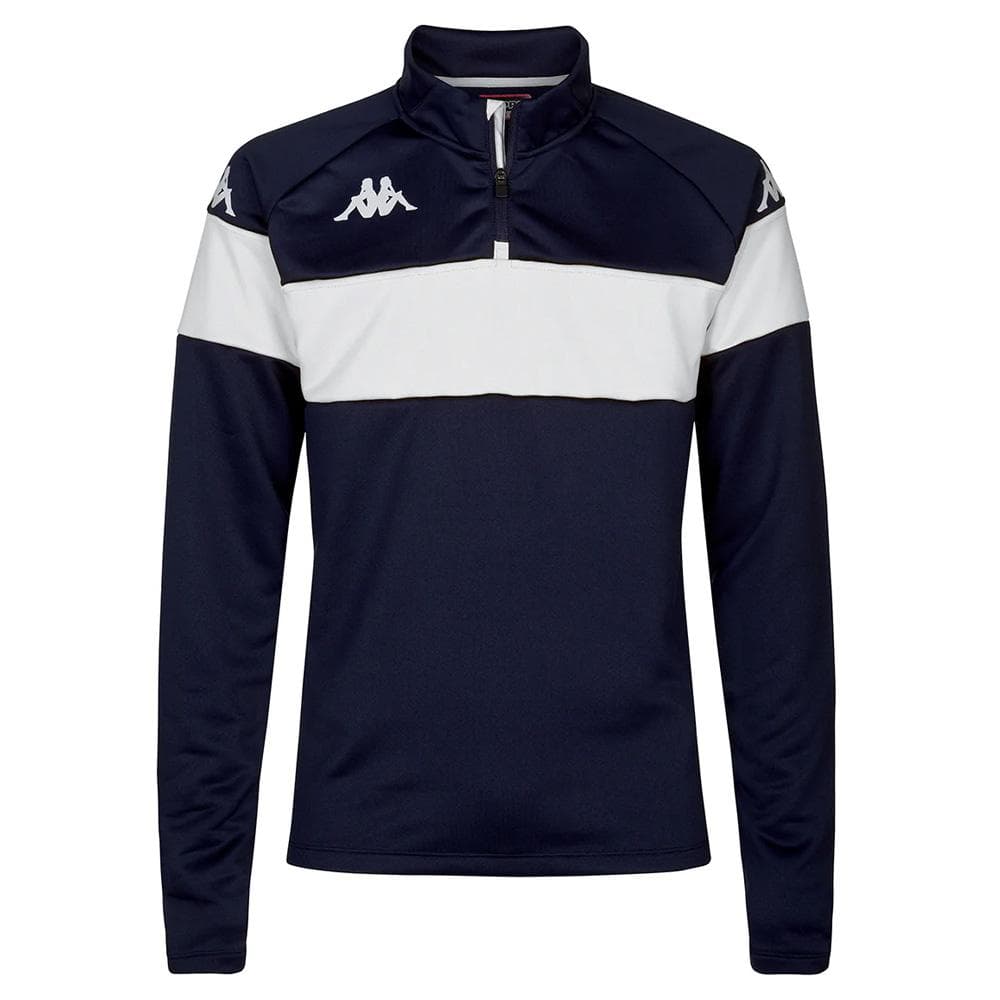 Sweat Marine/Blanc Garçon Kappa Dovare 2024 1