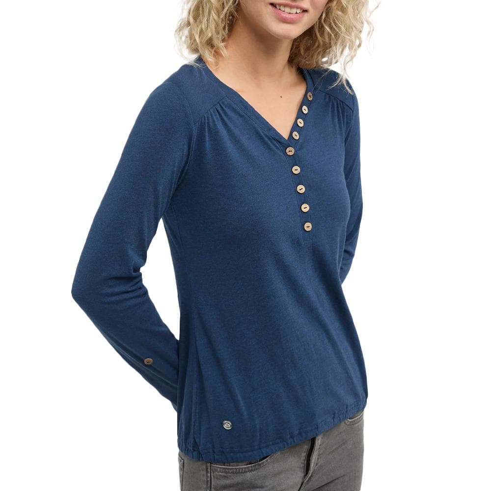 T-shirt Manches Longues Marine Femme Ragwear Pinchi 1