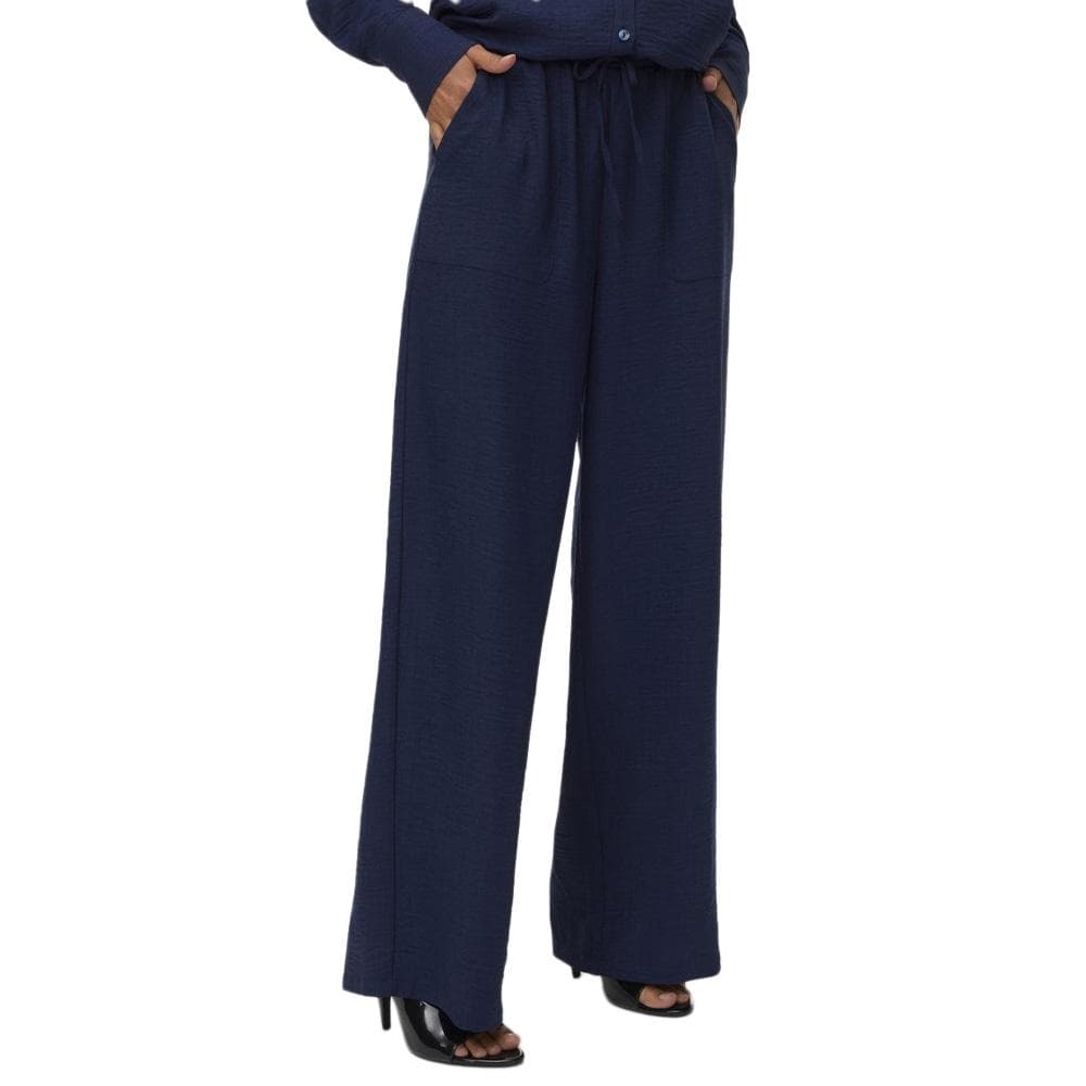 Pantalon fluide Marine Femme Vero Moda Melaney 1