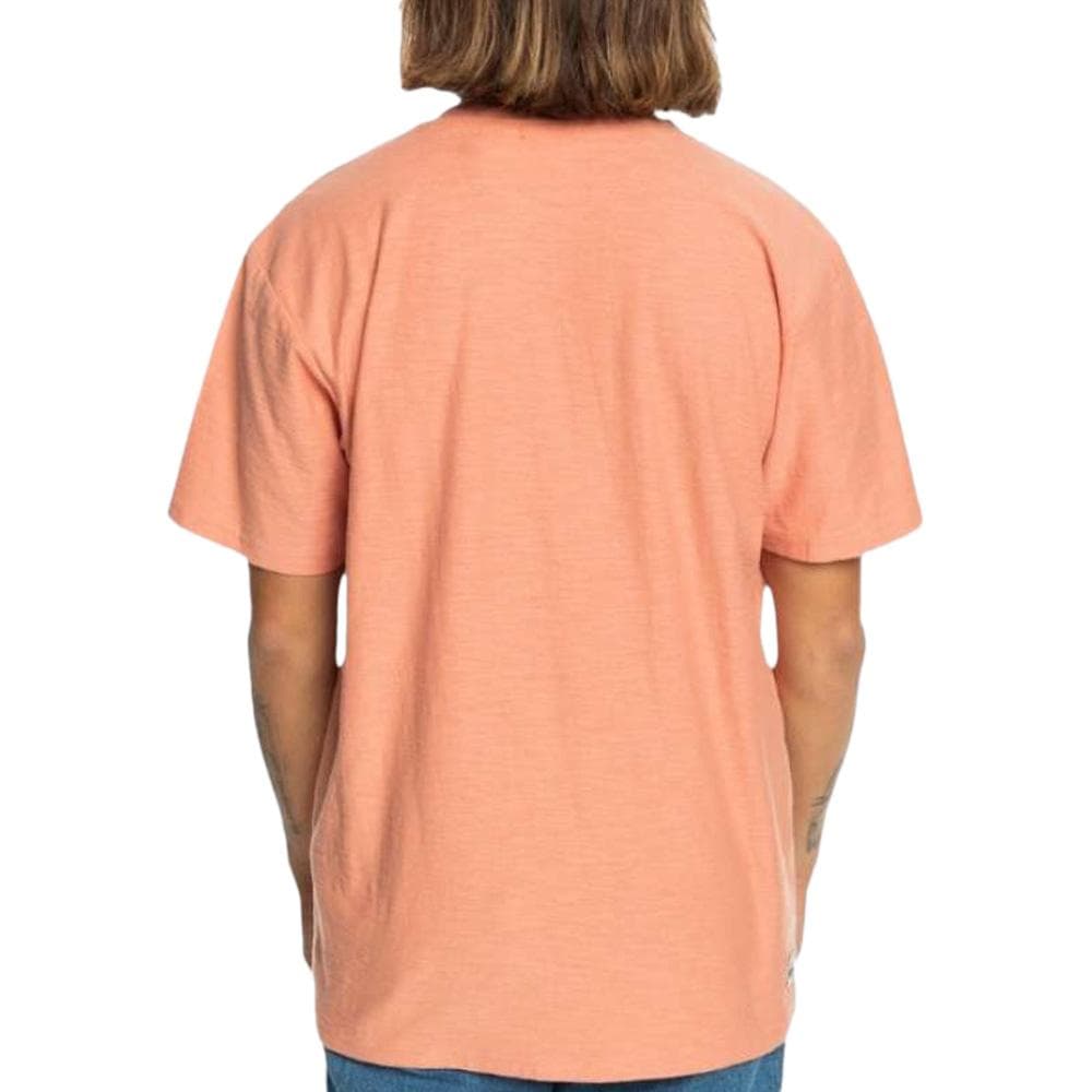 T-Shirt Corail Homme Quiksilver Slub roundneck 2