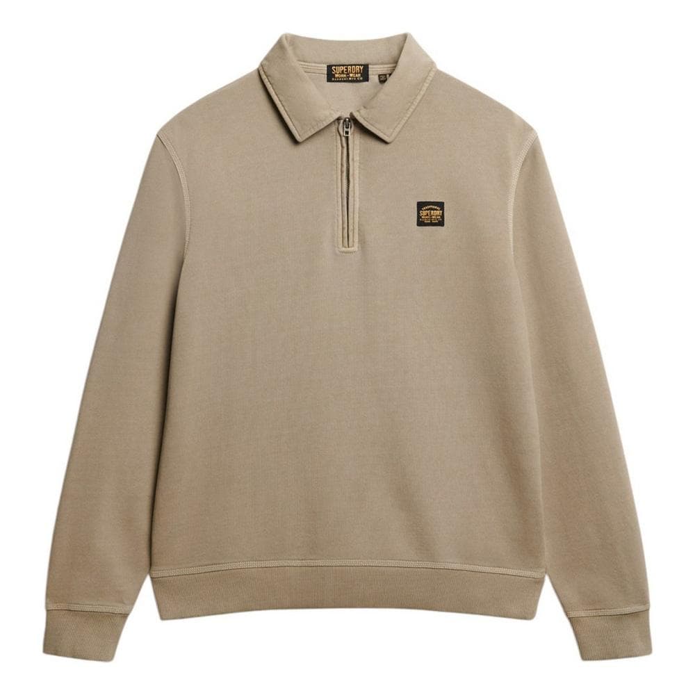 Sweat Beige Homme Superdry Contrast 1
