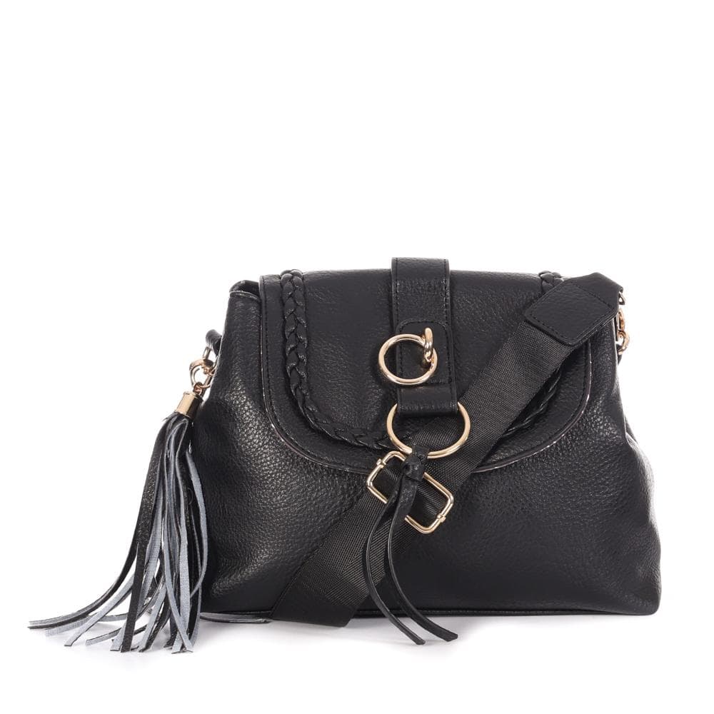 Sac à Bandoulière Noir Femme Manoukian MACHA 1