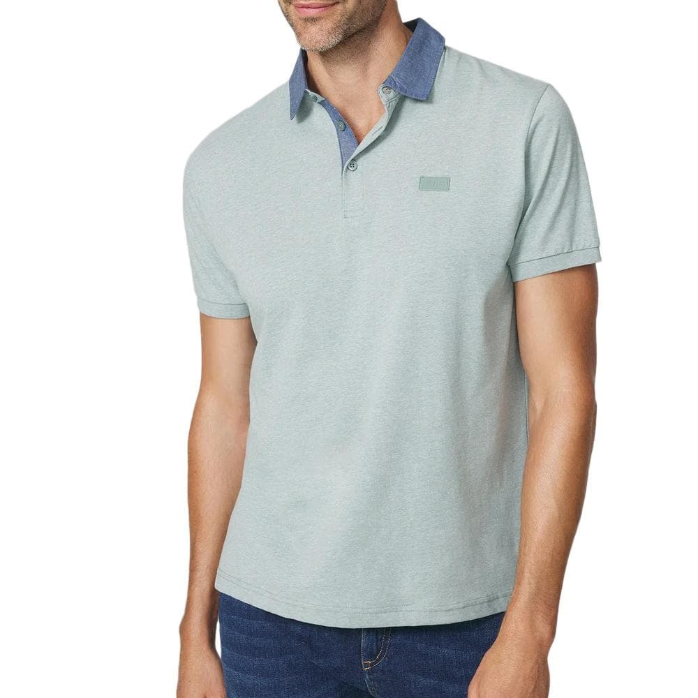 Polo Vert Homme TBS ARSON 1