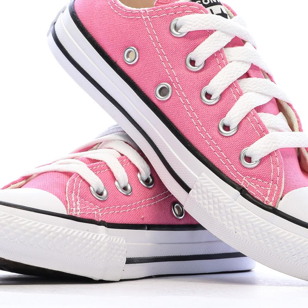 Baskets Roses Fushia Fille Converse Chuck Taylor All Star 7
