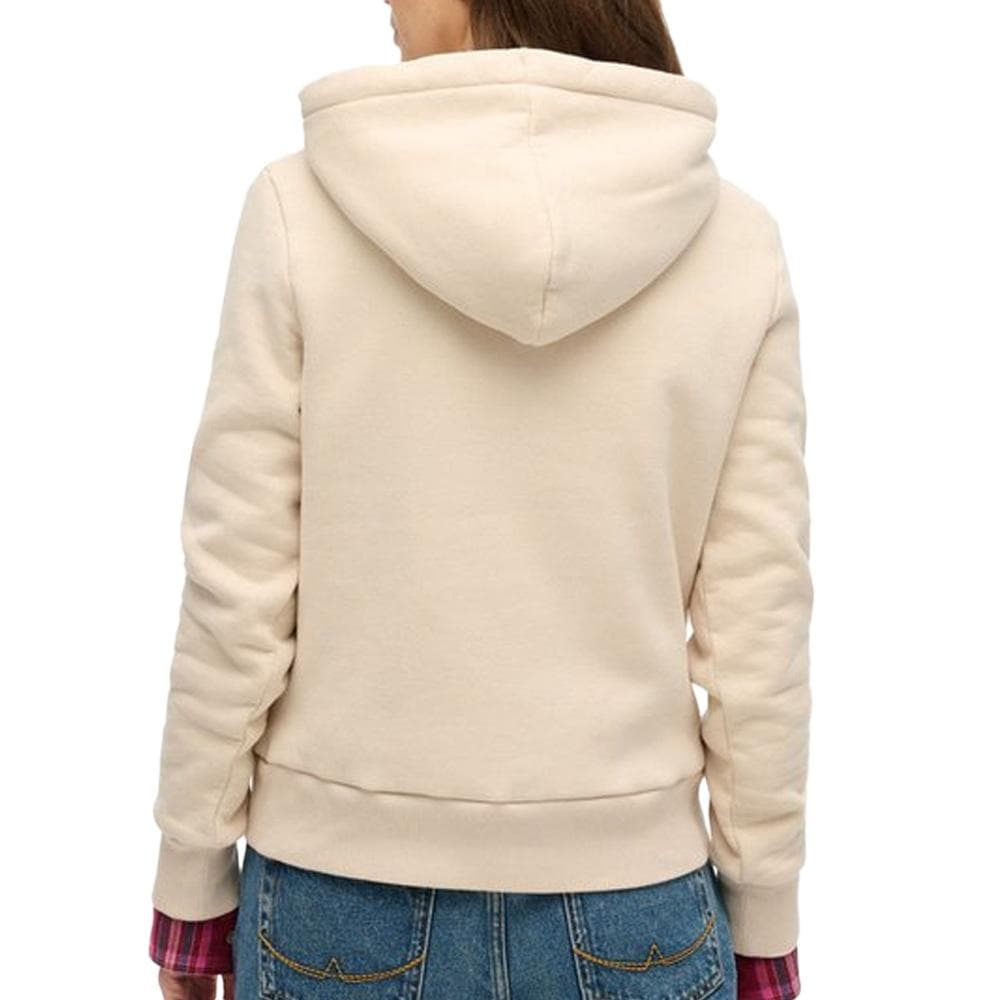Sweat Beige Femme Superdry Floral Hood 2