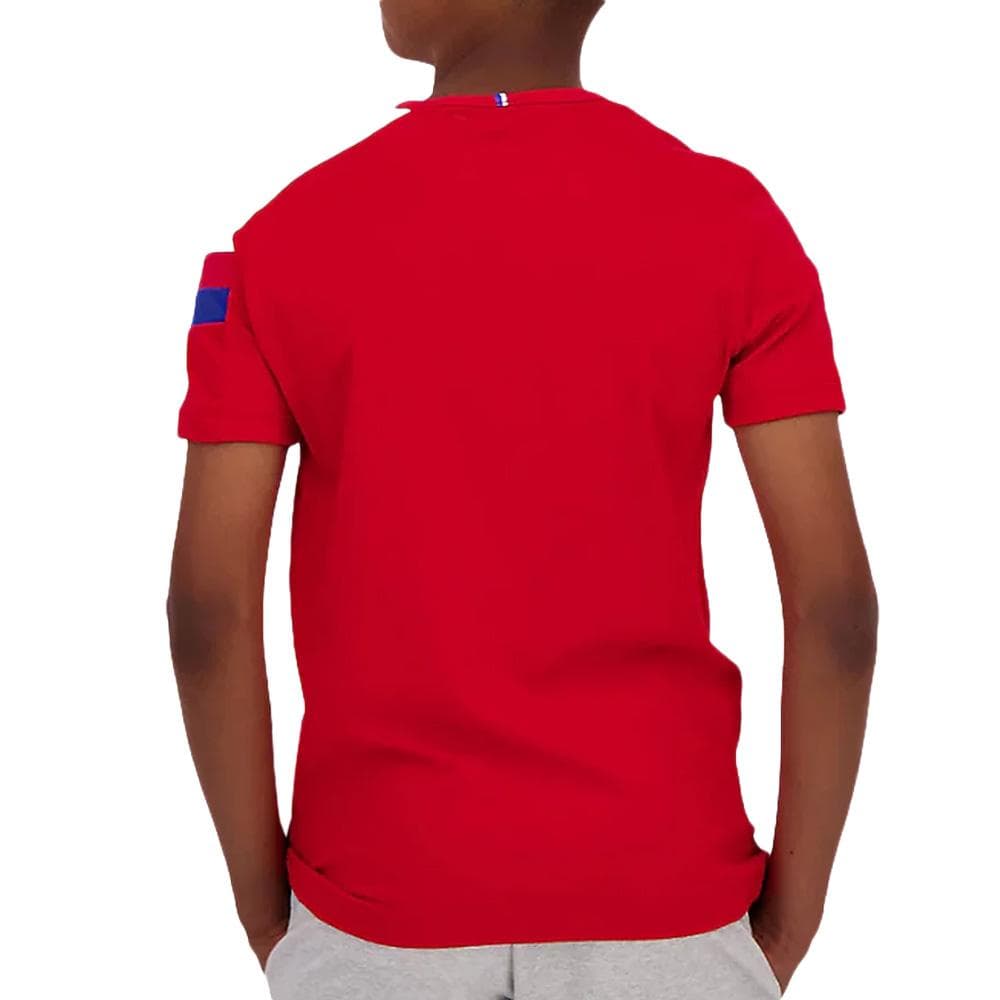 T-Shirt Rouge Garçon Le Coq Sportif Mini 2
