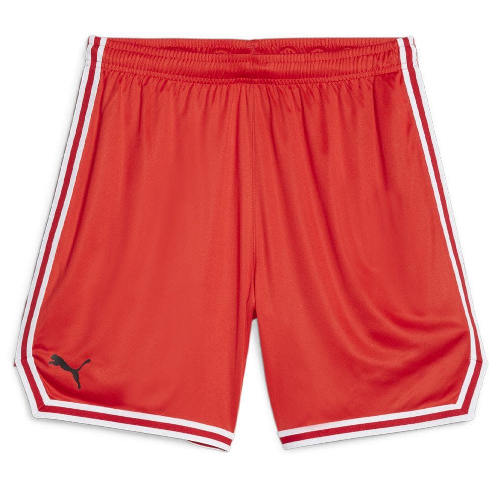 Short de Basketball Rouge Homme Puma Hoops Team Game Short 1