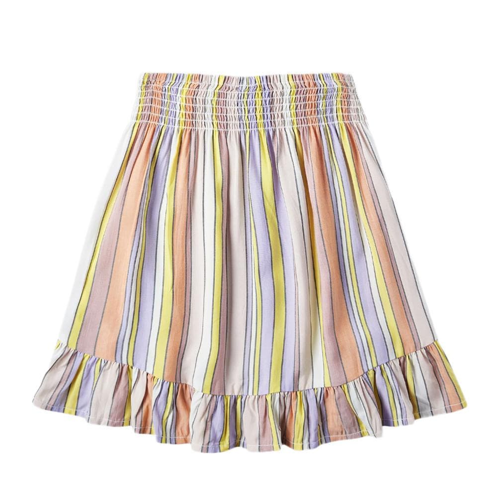 Jupe à Rayures Rose/Jaune Fille O'Neill Lilia Smocked 2