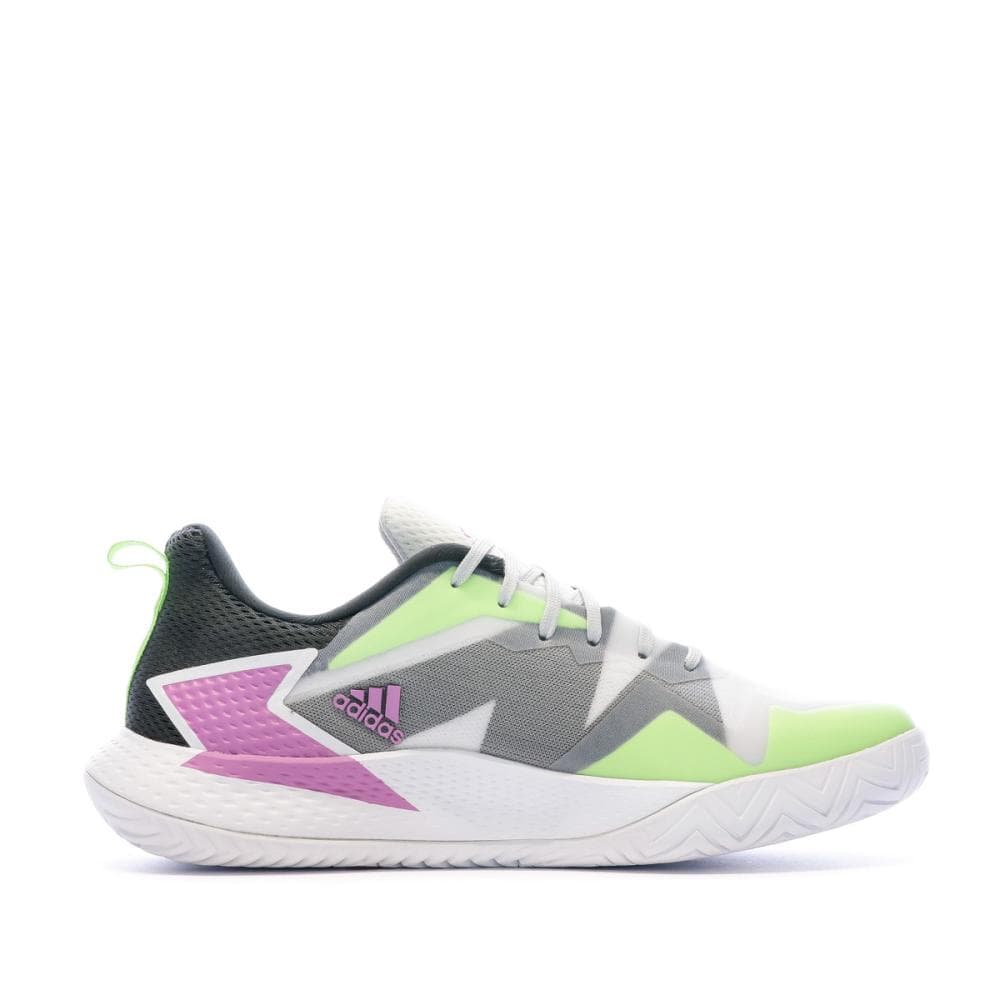 Chaussures de Tennis Blanc/Gris Homme Adidas Defiant Speed 2