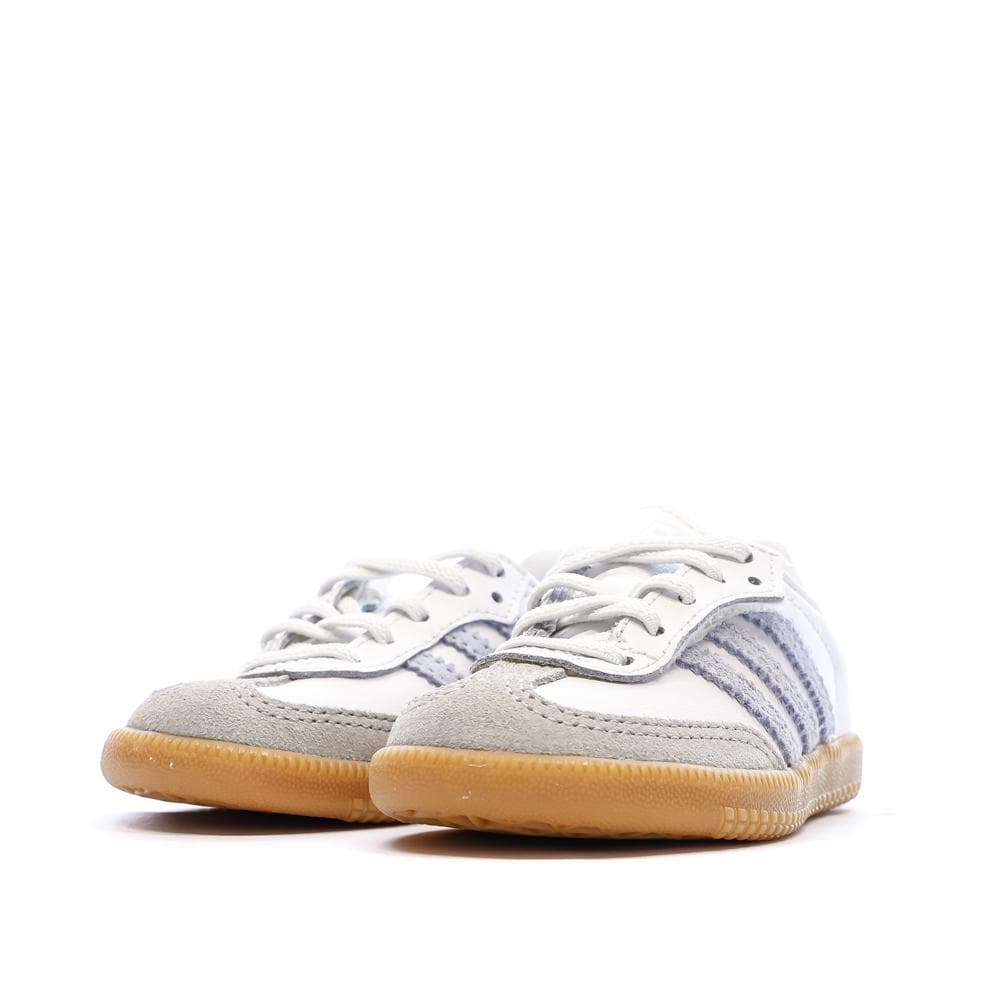 Baskets Grise/Blanches Bébé Adidas Samba Og 6