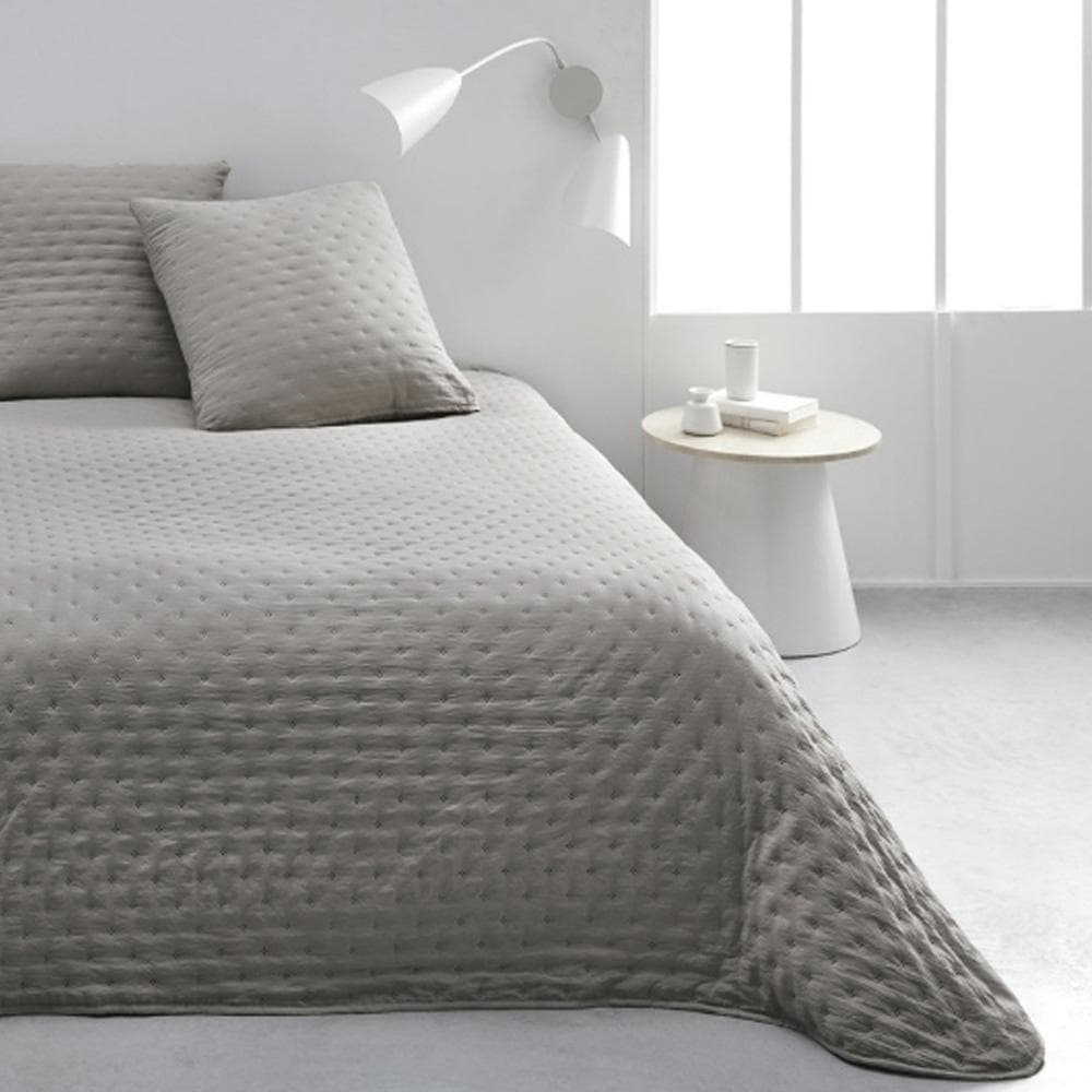 Couvre lit Beige + 2 Taies D'oreiller Today 260x240cm 1