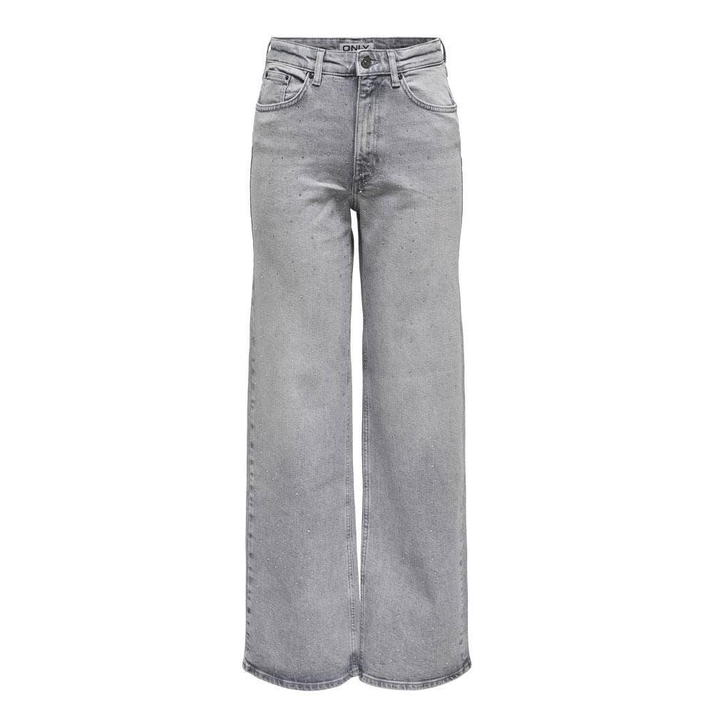 Jean Gris Femme Only Juicy Strass 1